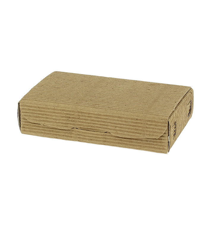 Box für Süßwaren Kraft 11x6,5x2,5cm (600 Stück) Box für Süßwaren Kraft 11x6,5x2,5cm (600 Stück)