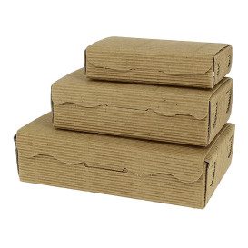 Box für Süßwaren Kraft 11x6,5x2,5cm (600 Stück)