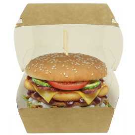Verpackungen Hamburger Kraft Mega Doppeltem Verschlusskarton 15,5x15,5x10cm (50 Stück)