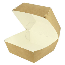 Verpackungen Hamburger Kraft Mega Doppeltem Verschlusskarton 15,5x15,5x10cm (50 Stück)