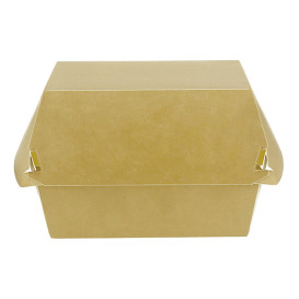 Verpackungen Hamburger Kraft XXL Doppeltem Verschlusskarton 13x13x9cm (50 Stück)