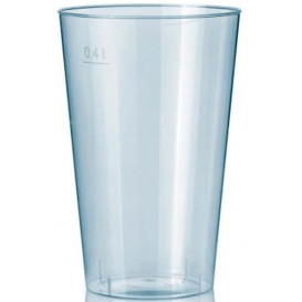 Becher aus Hartplastik PS 400ml (50 Stück)