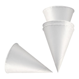 Spitzbecher weiß 4 Oz (5.000 Stück)