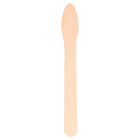 Kleiner Holzlöffel flach 12,5cm (1.000 Stück)