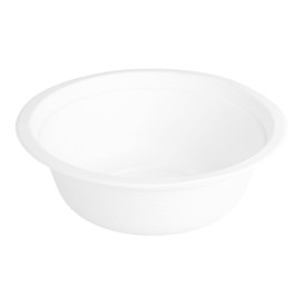 Schüssel Zuckerrohr Weiß 350ml (50 Stück)