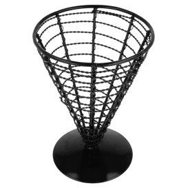 Halter für 1 Pommestüte Korb Ø128x180mm (6 Stück)
