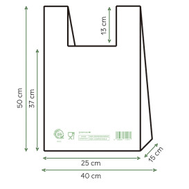 Hemdchenbeutel Home Compost “Classic” 40x50cm (100 Stück)