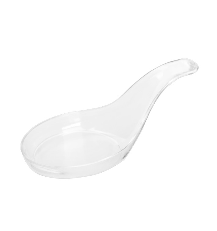 Häppchen-Löffel Plastik Transparent 12cm (100 Stück)