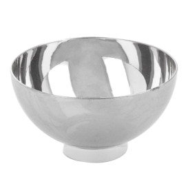 Servierschüssel Plastik Silber 6,7x3,5cm 72ml (50 Stück)