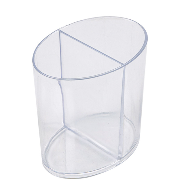 Dessertbecher Zweigeteilt Transp. 60ml (100 Stück) Dessertbecher Zweigeteilt Transp. 60ml (100 Stück)
