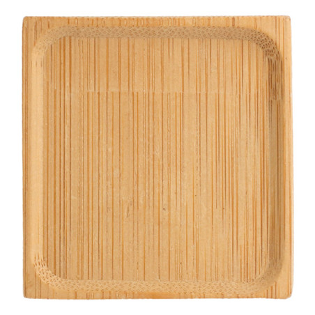 Häppcheneller aus Bambus Quadratisch 6x6cm (12 Stück)