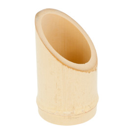 Dessertbecher aus Bambus Schief 5x9cm (200 Stück)