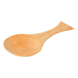 Servierlöffel aus Bambus klein Tenis 9cm (50 Stück)