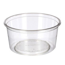 Plastickschale Kompostierbar PLA Transparent 360ml (50 Stück)