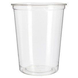 Plastickschale Kompostierbar PLA Transparent 960ml (50 Stück)