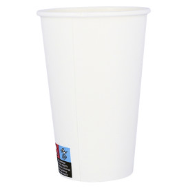 Kaffeebecher weiß ECO 16Oz/480ml Ø9cm (50 Stück)