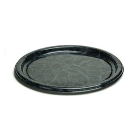 Plato Plastico Rigido Transparente Cristal de 14cm (108 Uds)