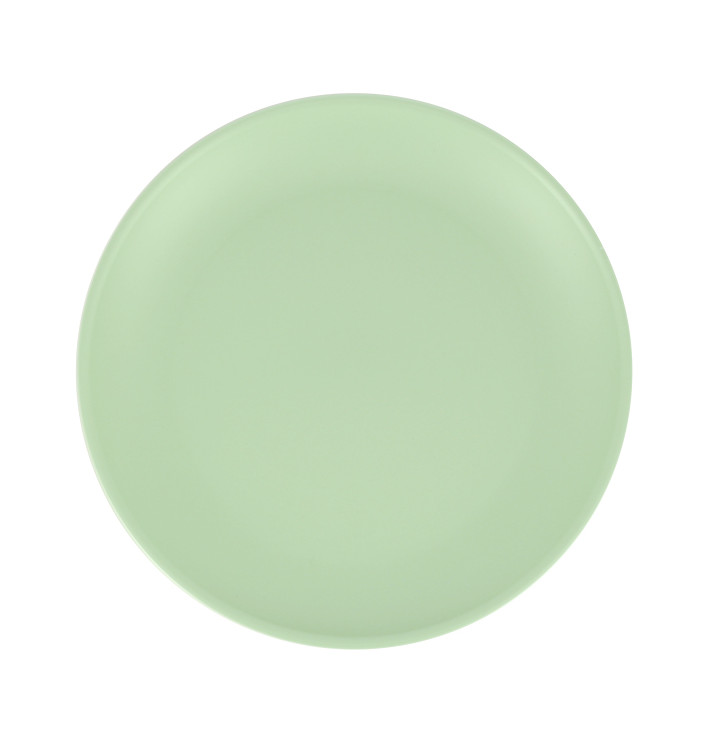 Wiederverwendbare Plastikteller PP Mineral Grün Ø23,5cm (54 Stück) Wiederverwendbare Plastikteller PP Mineral Grün Ø23,5cm (54 Stück)