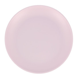 Wiederverwendbare Plastikteller PP Mineral Pink Ø23,5cm (6 Stück)