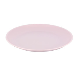 Wiederverwendbare Plastikteller PP Mineral Pink Ø23,5cm (54 Stück)