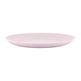 Wiederverwendbare Plastikteller PP Mineral Pink Ø23,5cm (54 Stück)