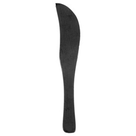 Messer aus Bambus Schwarz 9cm (50 Einh.)