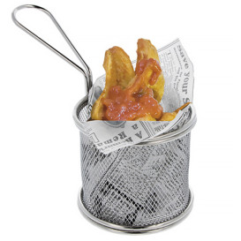 Mini Frittierkörbchen 9,3x8,5cm (1 Stück)