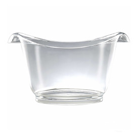 Wiederverwendbar Flaschenkühler SAN Transparent für 7-8 Flaschen (1 Stück)