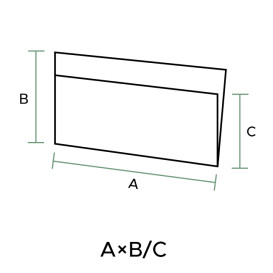 Burgerpapier fettdicht offen 2S Weiß 15x13/10cm (100 Stück)