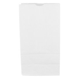 Papiertüten ohne Henkel Kraft-weiss 50g/m² 15+9x28cm (1.000 Stück)