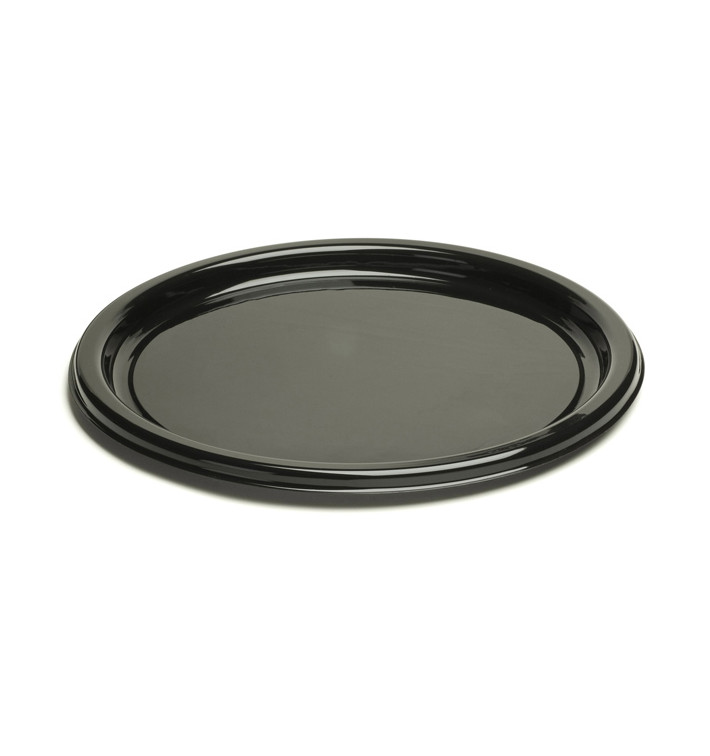 Plato de Plastico Rigido Transparente Cristal de 14cm (6 Uds) Plato de Plastico Rigido Transparente Cristal de 14cm (6 Uds)