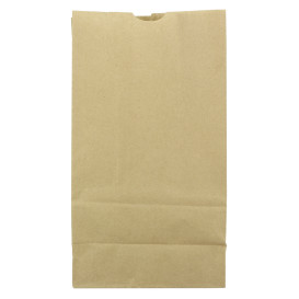 Papiertüten ohne Henkel Kraft braun 60g/m² 18+11x34cm (500 Stück)