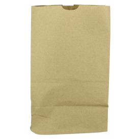 Papiertüten ohne Henkel Kraft braun 50g/m² 18+12x29cm (25 Stück)