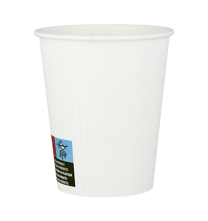 Kaffeebecher weiß ECO 7Oz/210ml Ø7cm (50 Stück) Kaffeebecher weiß ECO 7Oz/210ml Ø7cm (50 Stück)