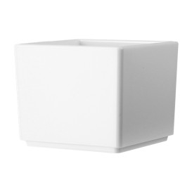 SAN "Cube" Schüssel Probierschale Weiß 65ml (72 Stück) 