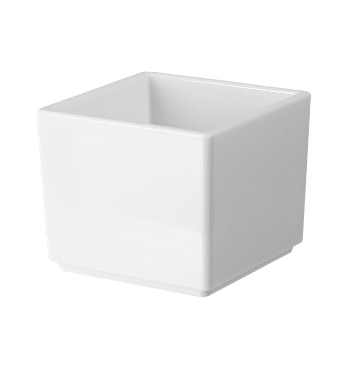 SAN "Cube" Schüssel Probierschale Weiß 65ml (6 Stück) SAN "Cube" Schüssel Probierschale Weiß 65ml (6 Stück)