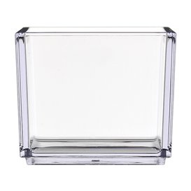 SAN "Cube" Schüssel Probierschale Transparent 65ml (6 Stück) 