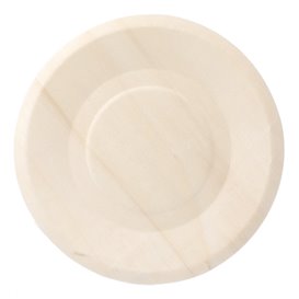 Teller aus Holz rund Ø15,5cm (300 Einheiten)