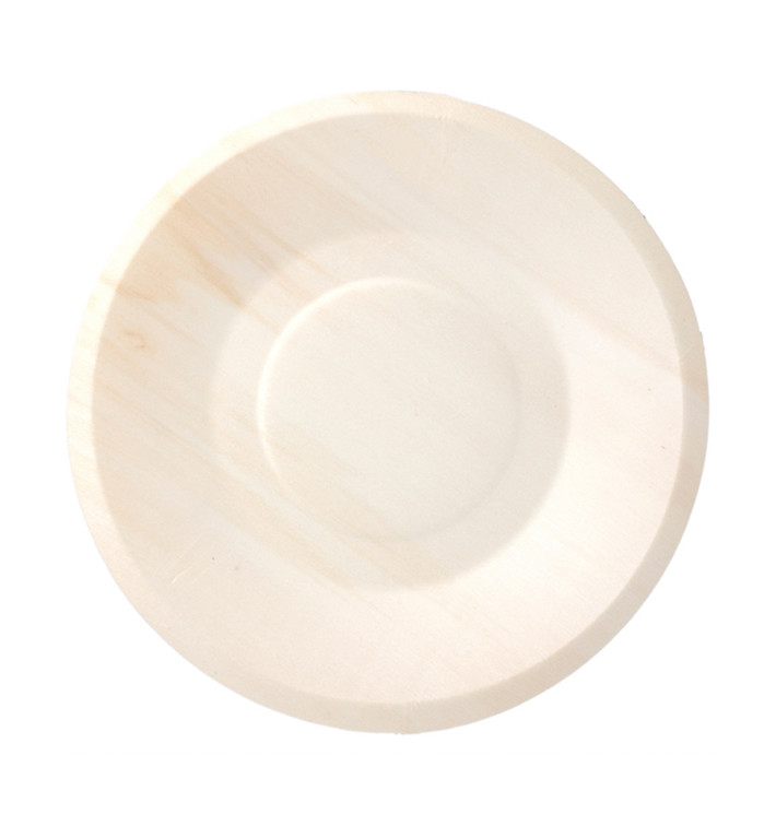 Teller aus Holz rund Ø19cm (250 Stück) Teller aus Holz rund Ø19cm (250 Stück)