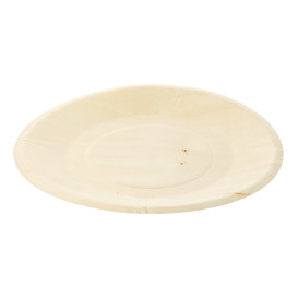 Teller aus Holz rund Ø21,5cm (50 Stück)