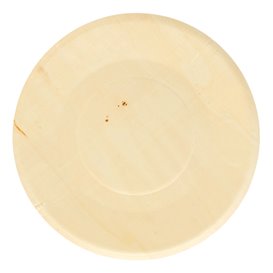 Teller aus Holz rund Ø21,5cm (250 Stück)
