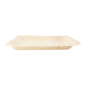 Tablett aus Holz rechteckig 26x21,5x2cm (50 Einheiten)