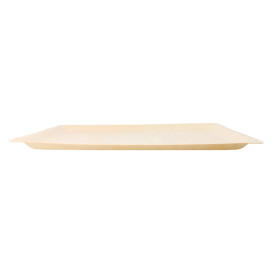 Tablett aus Holz rechteckig 40x28x2cm (10 Einheiten)