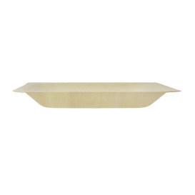 Teller aus Holz 14x14cm (300 Einheiten)