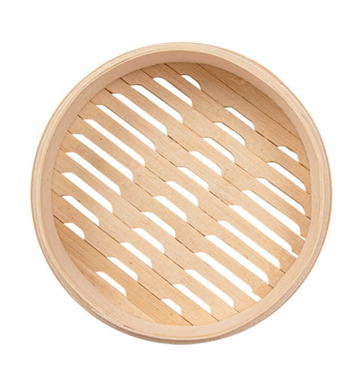 Bambusdämpfer "Maxi" Ø20x6cm (4 Stück) Bambusdämpfer "Maxi" Ø20x6cm (4 Stück)