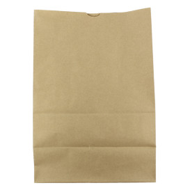 Papiertüten ohne Henkel Kraft braun 70g/m² 20+16x40cm (25 Stück)
