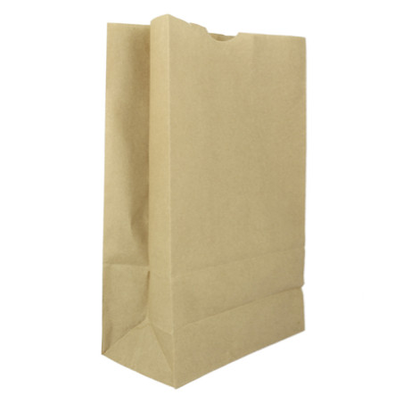 Papiertüten ohne Henkel Kraft braun 60g/m² 18+11x34cm (25 Stück)