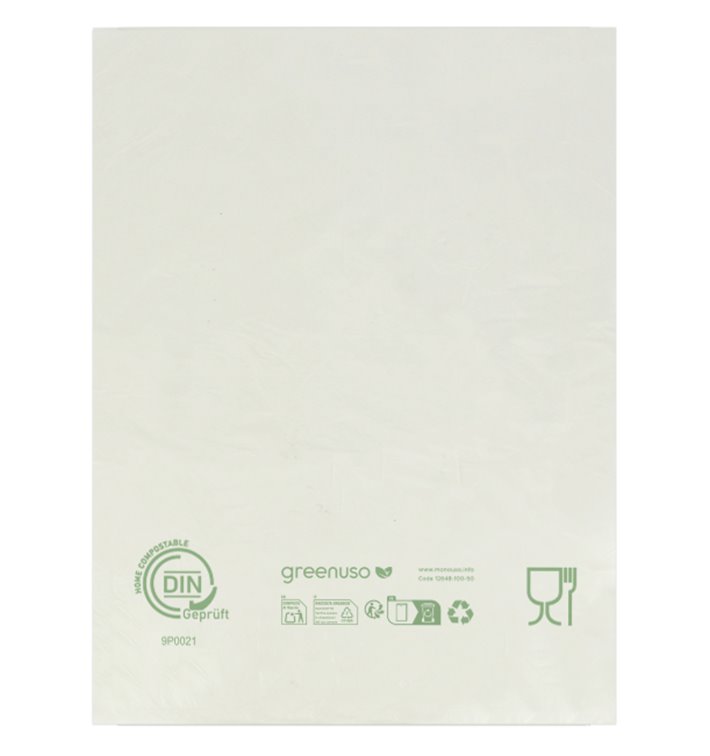Flachbeutel Markt Bio Home Compost 16x24cm (100 Stück)
