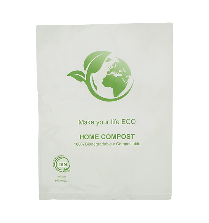 Flachbeutel Markt Bio Home Compost 23x30,5cm (3.000 Stück) Flachbeutel Markt Bio Home Compost 23x30,5cm (3.000 Stück)
