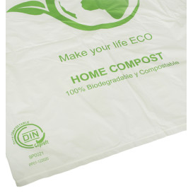 Flachbeutel Markt Bio Home Compost 48x52cm (100 Stück)